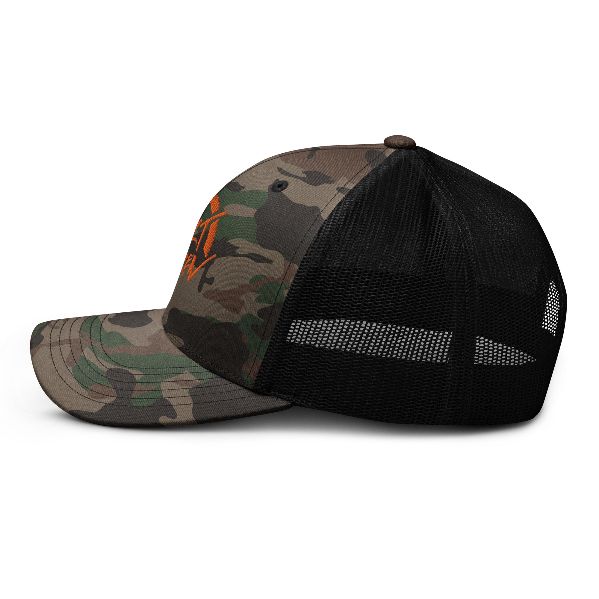 SIsu Dirt Crew Logo Camouflage trucker hat - Image 3