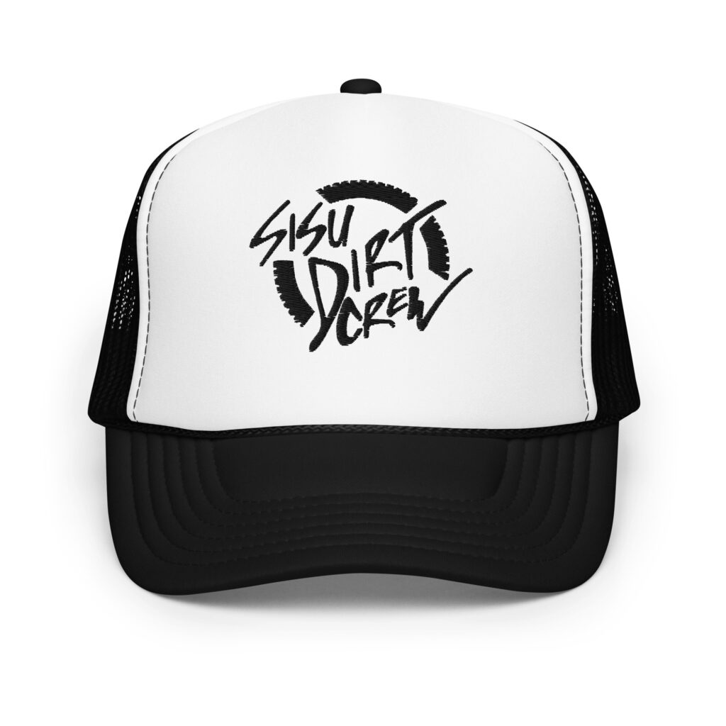 Sisu Dirt Crew Logo Foam trucker hat