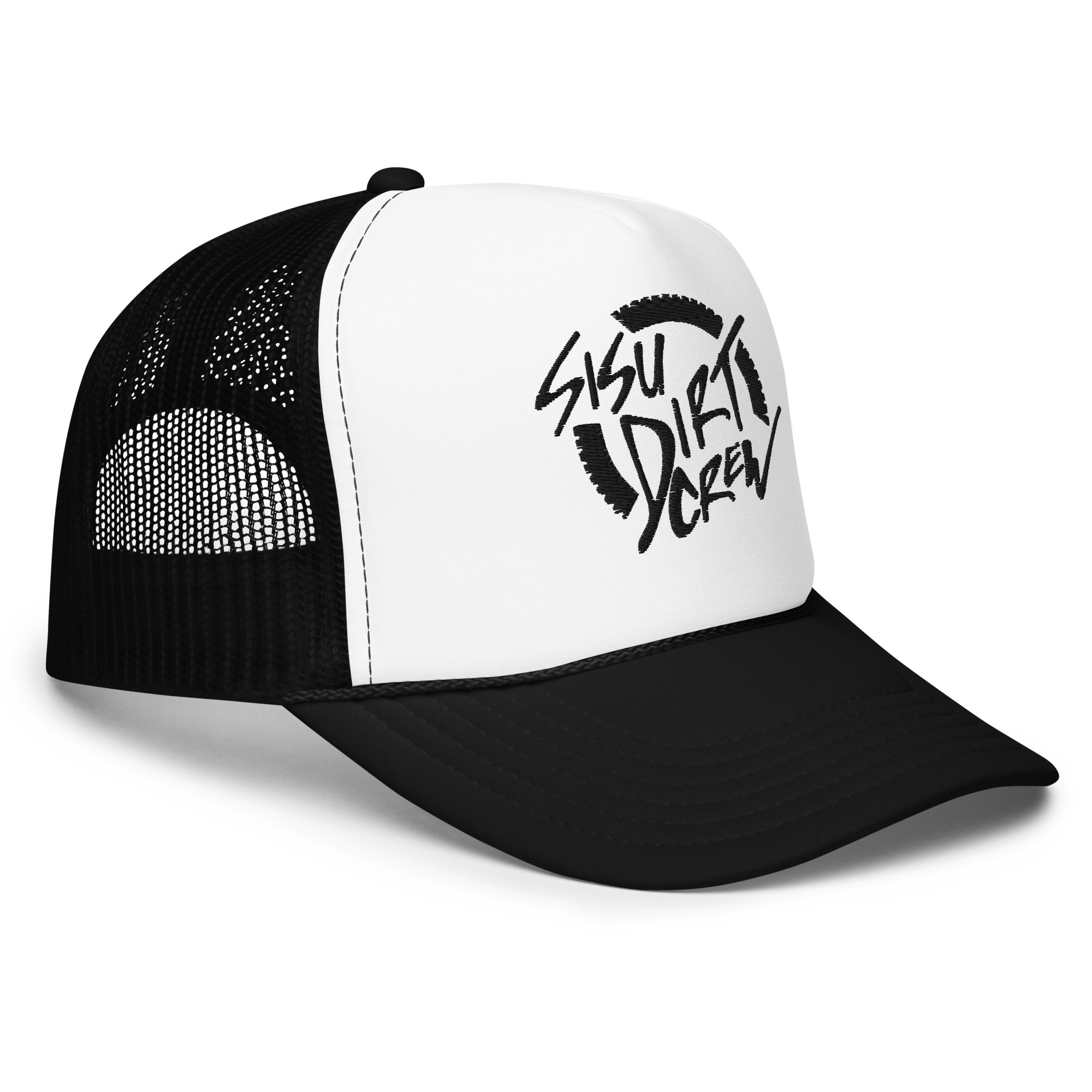 Sisu Dirt Crew Logo Foam trucker hat - Image 3