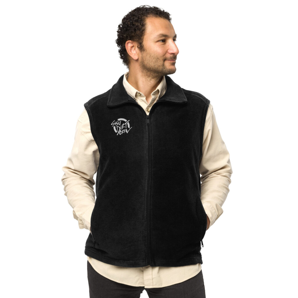 Sisu Dirt Crew Logo Men’s Columbia fleece vest