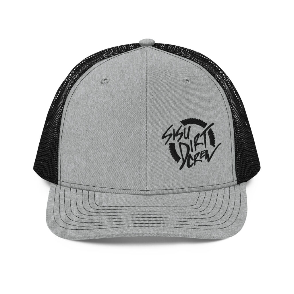 Sisu Dirt Crew Logo Snapback Trucker Cap