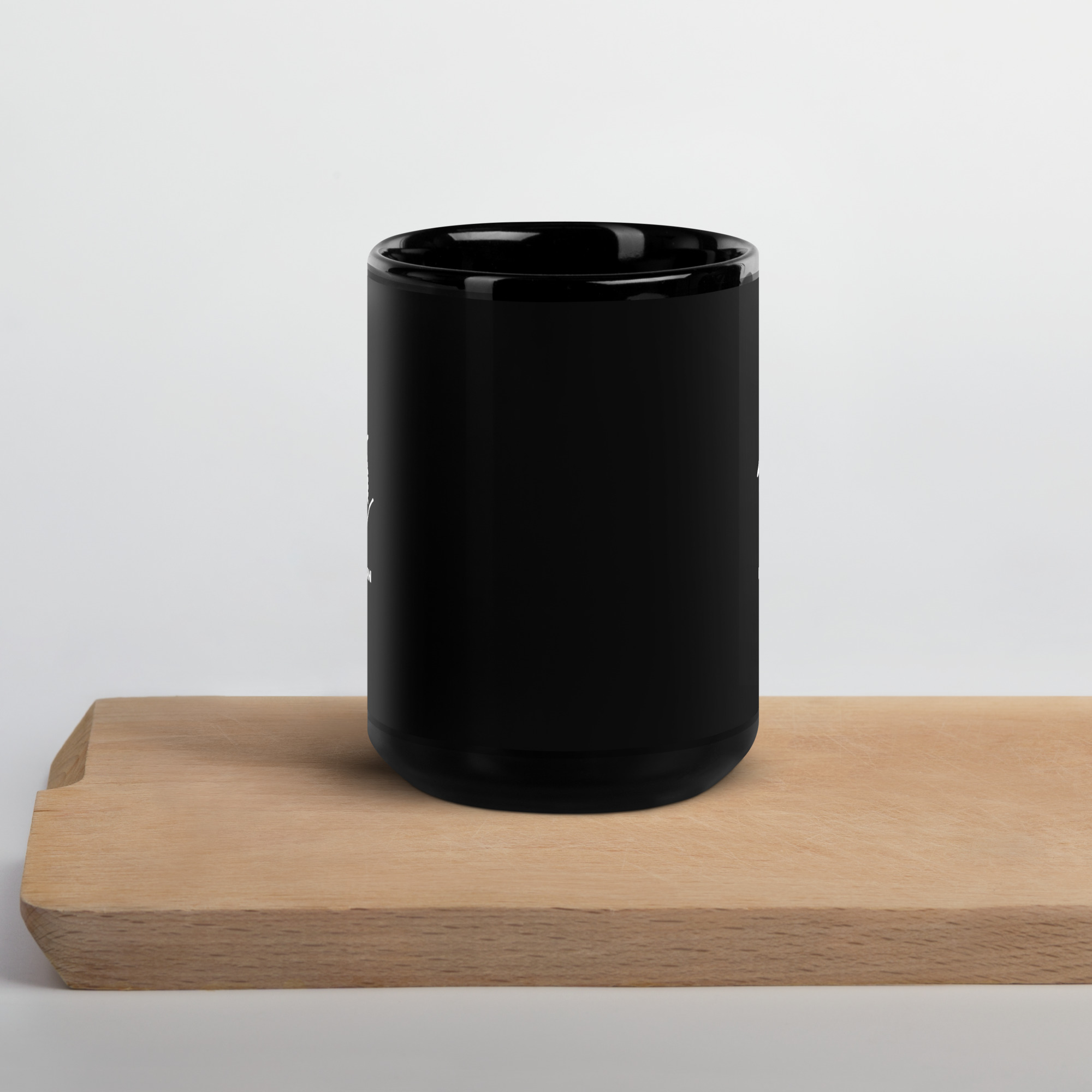 Sisu Dirt Crew Logo Black Glossy Mug - Image 2