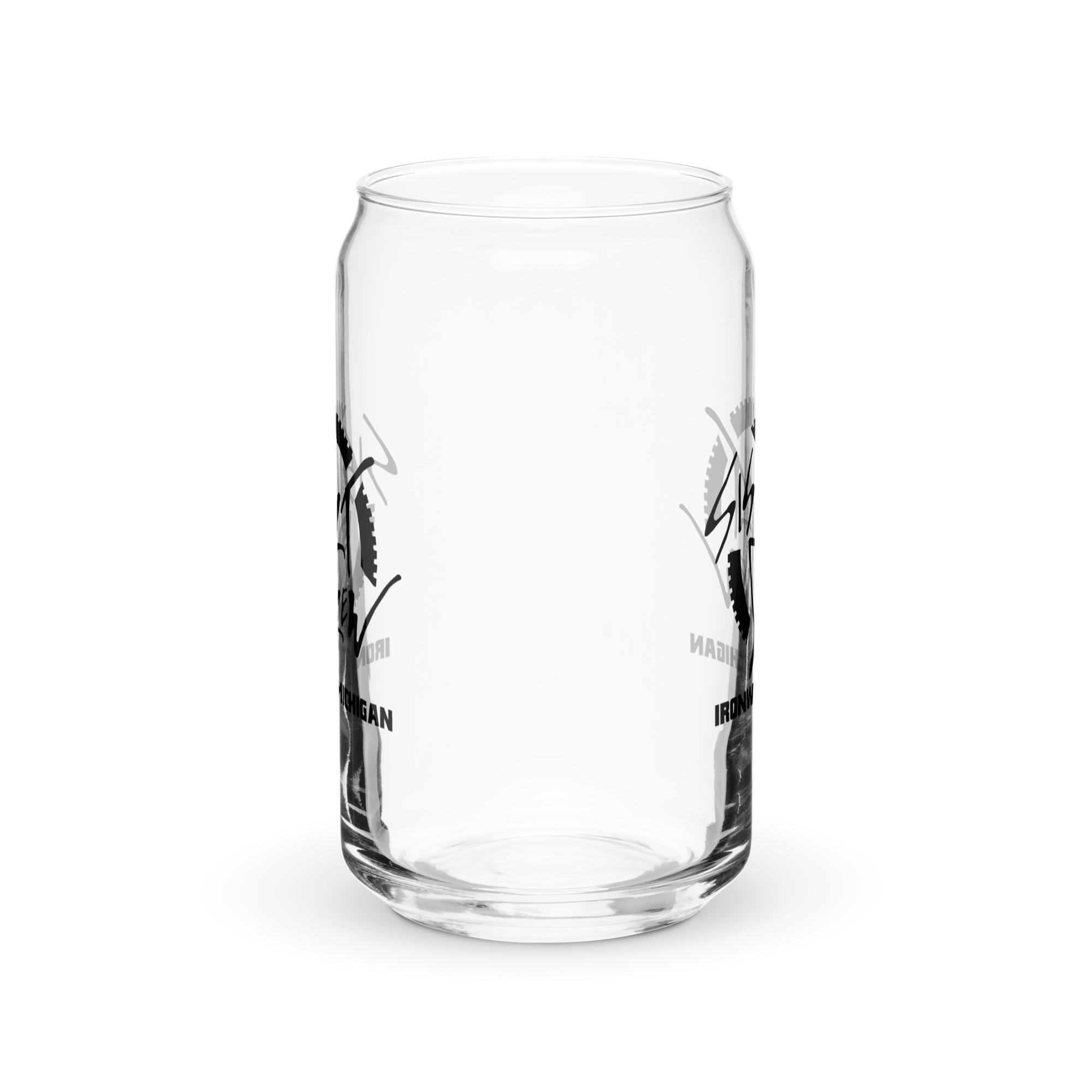 Sisu Dirt Crew Logo Beer Can glass - Image 2
