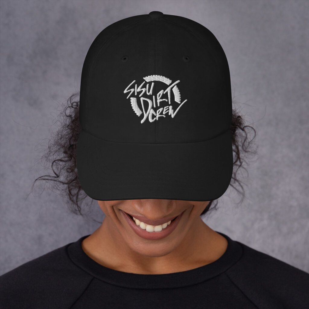 Sisu Dirt Crew Logo Black hat