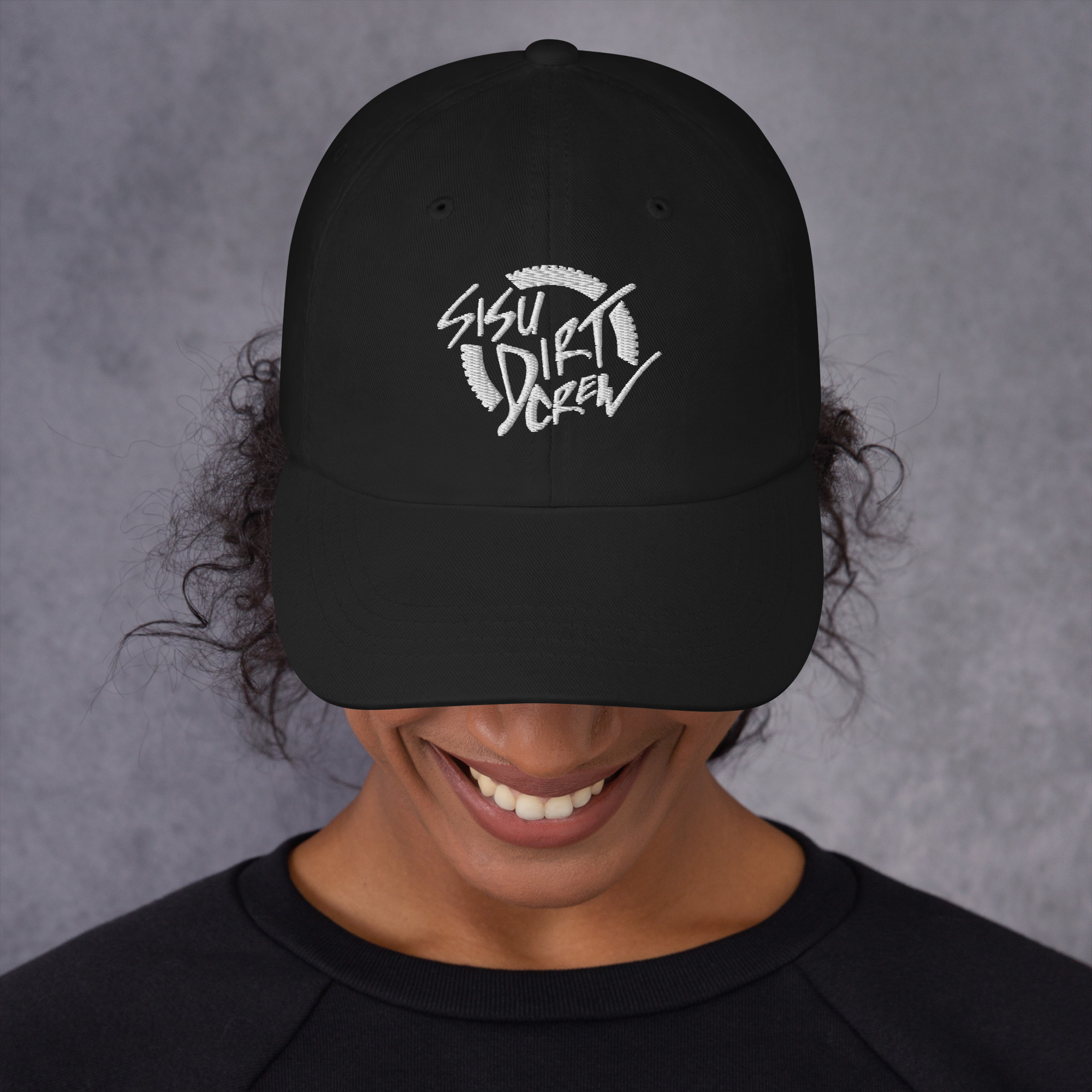 Sisu Dirt Crew Logo Black hat