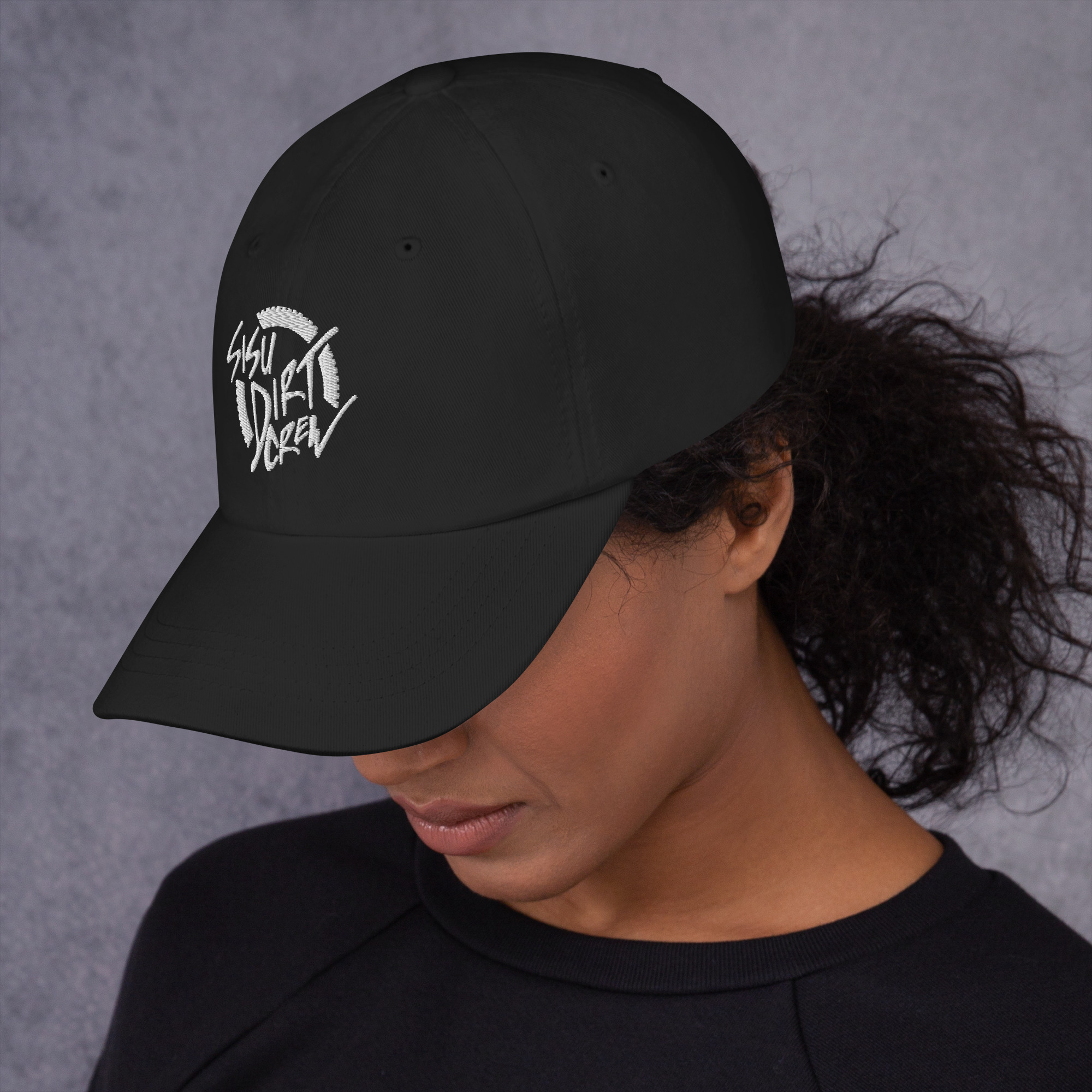 Sisu Dirt Crew Logo Black hat - Image 2