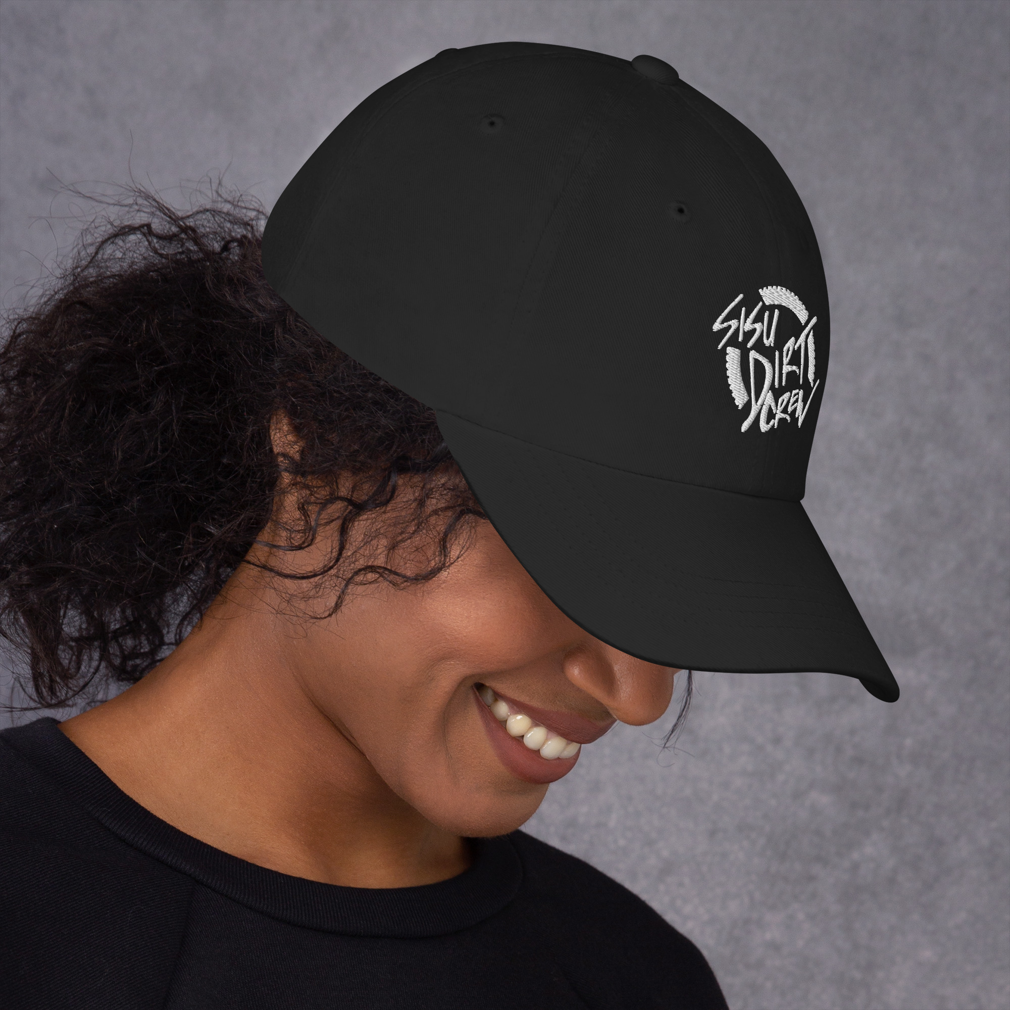 Sisu Dirt Crew Logo Black hat - Image 3