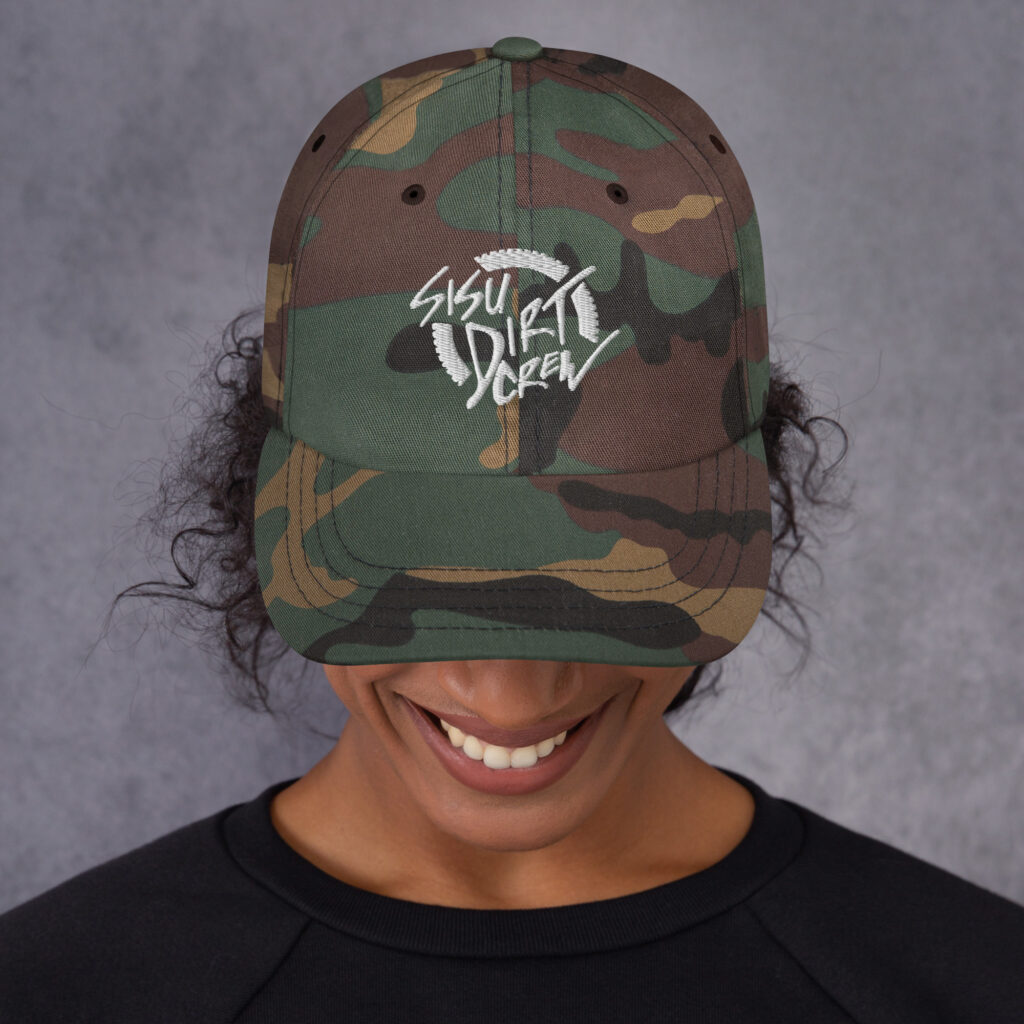Sisu Dirt Crew Logo Camo hat