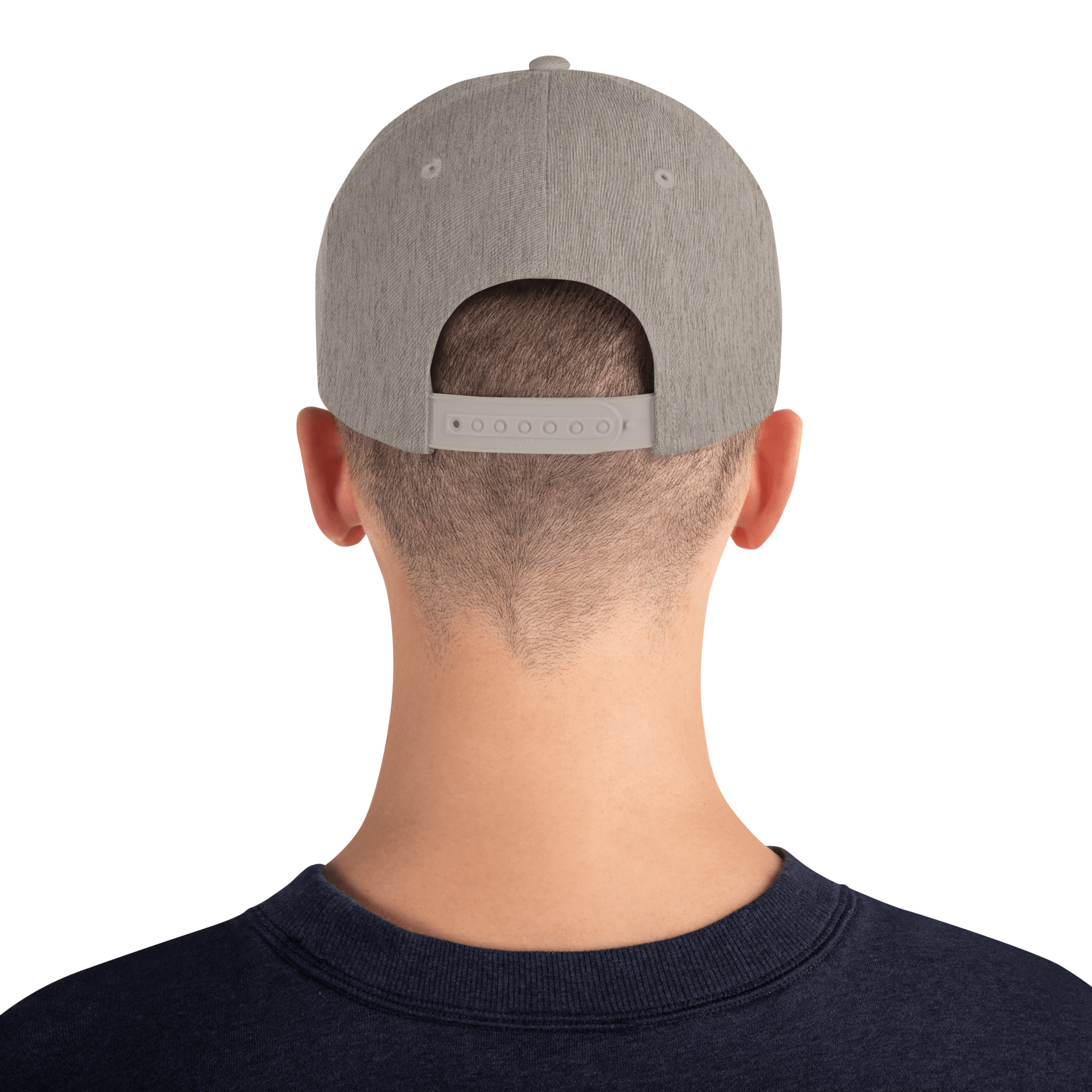 Sisu Dirt Crew Heather Gray Snapback Hat - Image 2