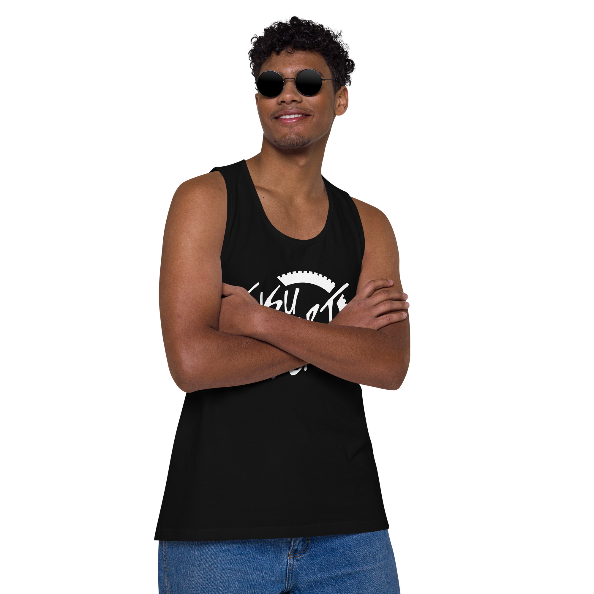 Sisu Dirt Crew Logo Men’s premium tank top - Image 2