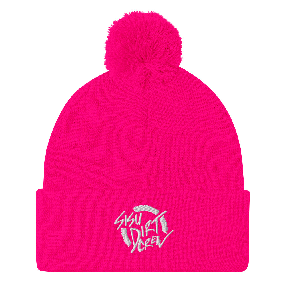 Sisu Dirt Crew Logo Pom-Pom Beanie - Image 8