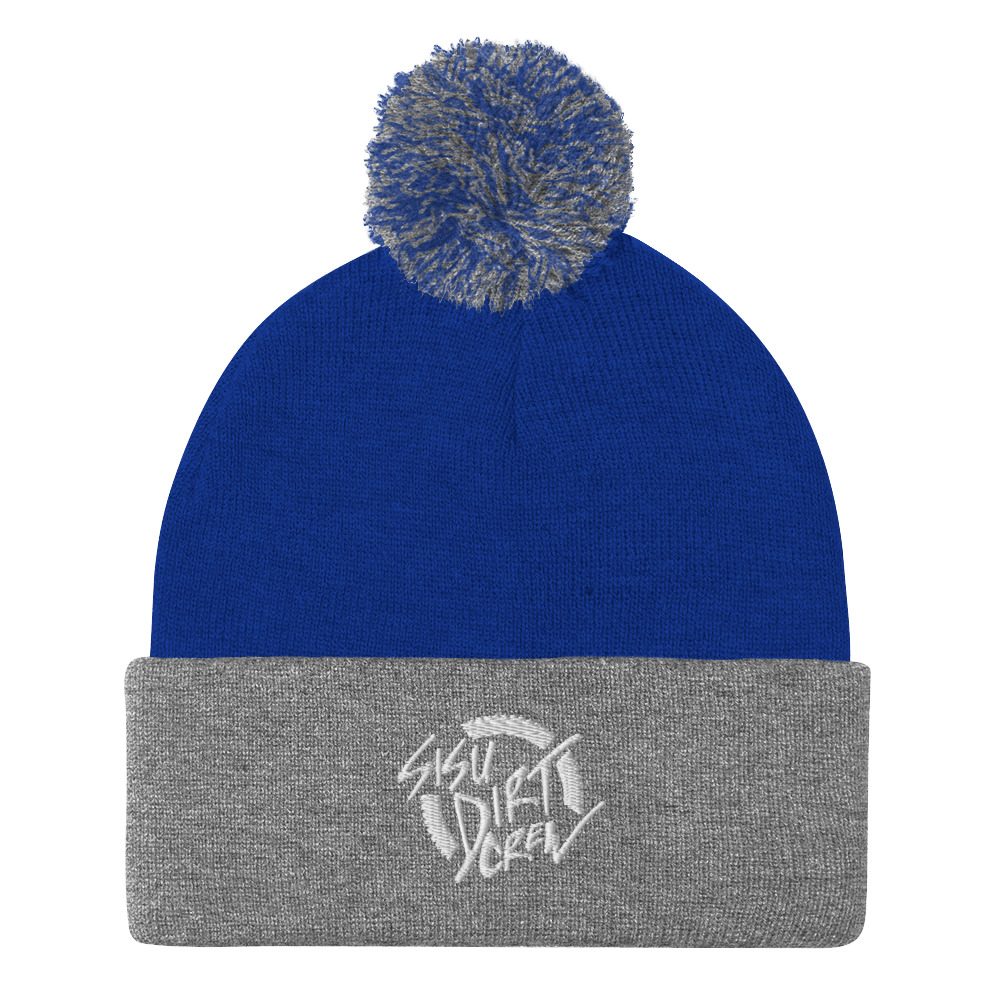 Sisu Dirt Crew Logo Pom-Pom Beanie - Image 4