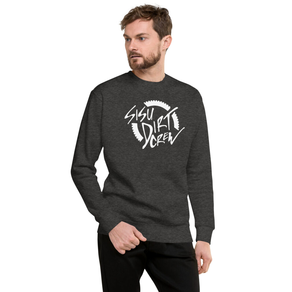 Sisu Dirt Crew Logo Unisex Premium Sweatshirt