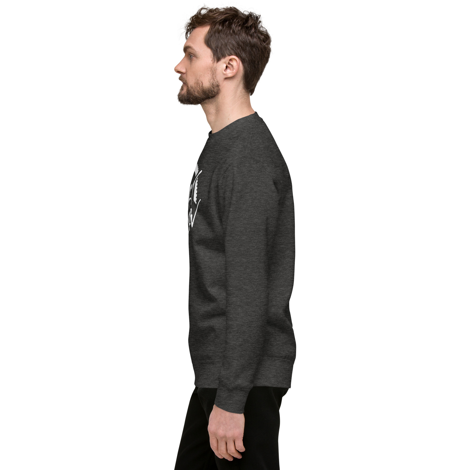 Sisu Dirt Crew Logo Unisex Premium Sweatshirt - Image 2